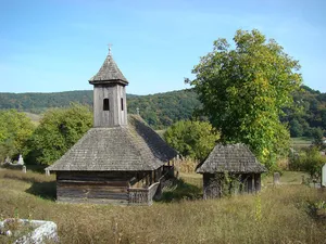 Wooden church in Hărțău