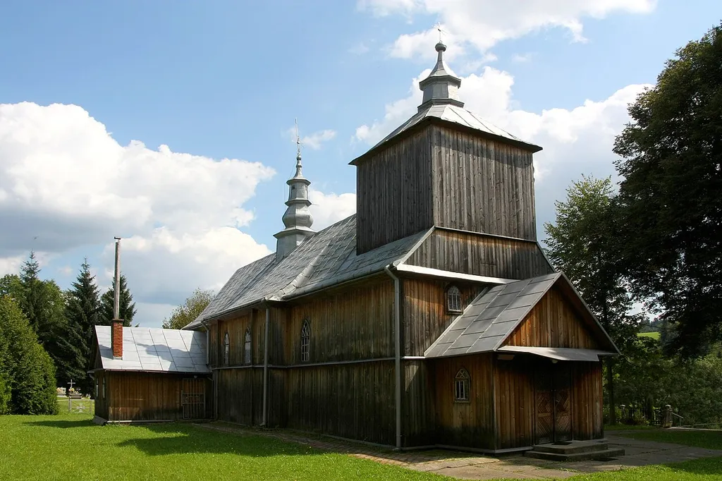 Old Orthodox church in Bezmiechowa Górna.