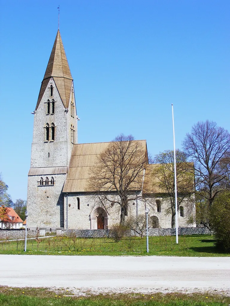 Medieval church, Öja, Gotland, Sweden