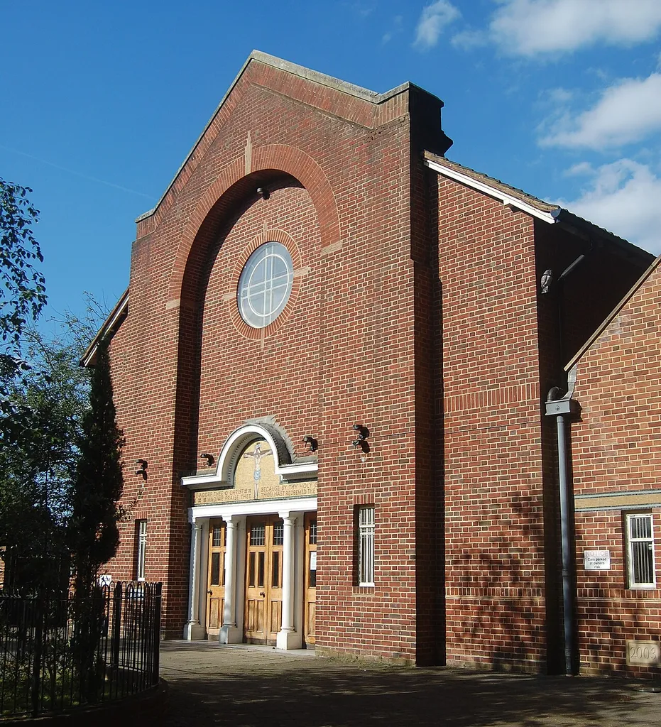 Holy Cross Church, North Street, Carshalton, London Borough of Sutton, England.