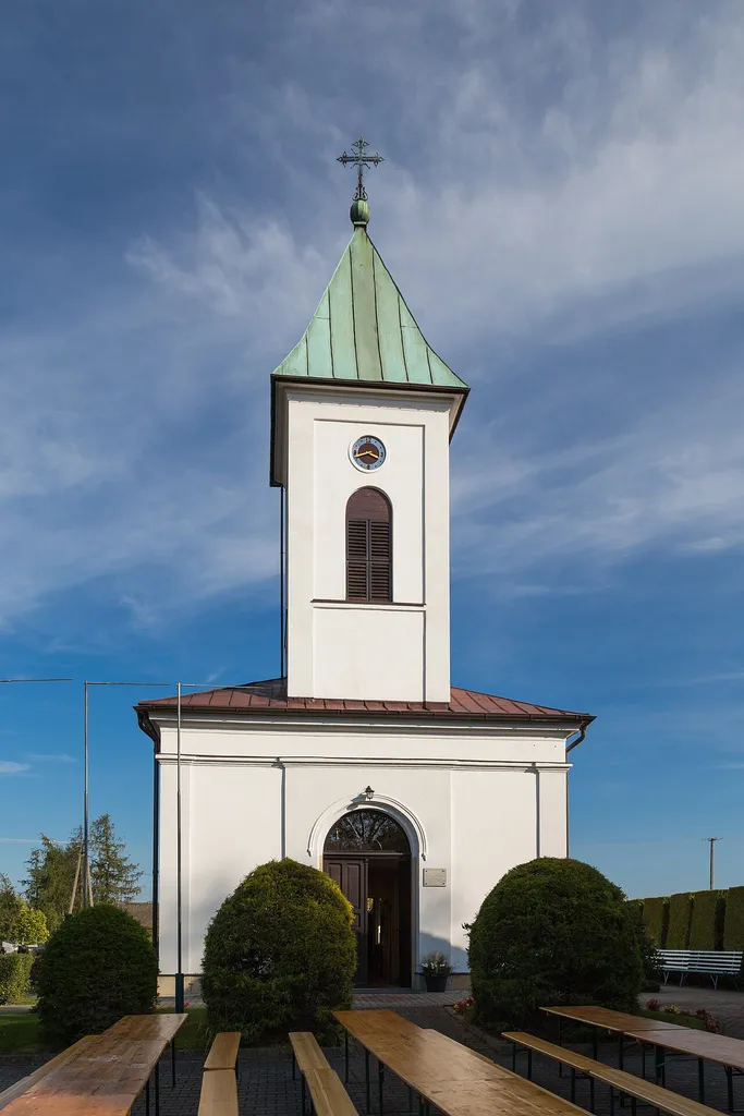 Resurrection of Christ church. Pruchna, Silesian Voivodeship, Poland.