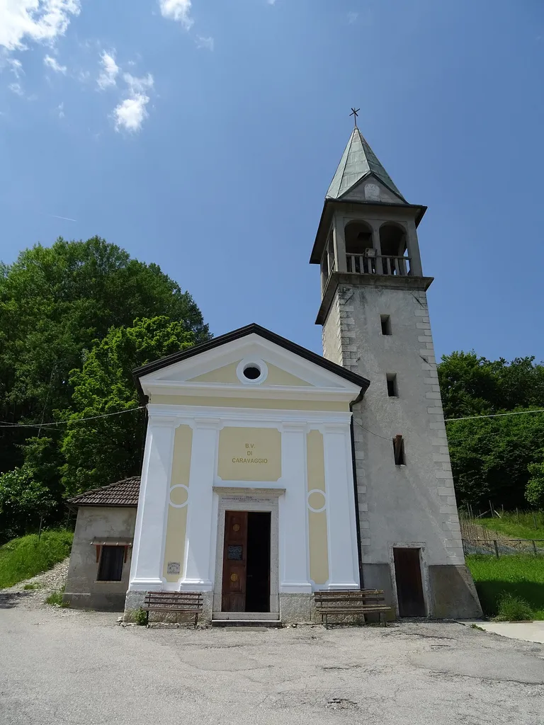 Toffoli (Lamon, Veneto, Italy), Blessed Virgin of Caravaggio church