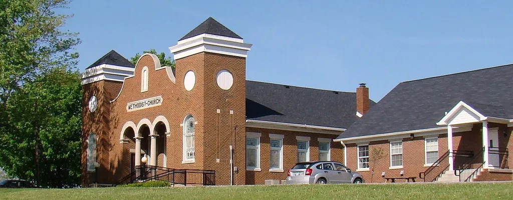 Historic Bryantsville Methodist Church in w:en:Garrard County, Kentucky.