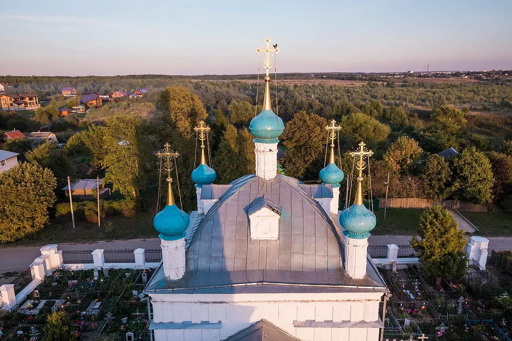 Church of the Nativity of the virgin: Gorodishche, Pereslavsky district, Yaroslavl region
