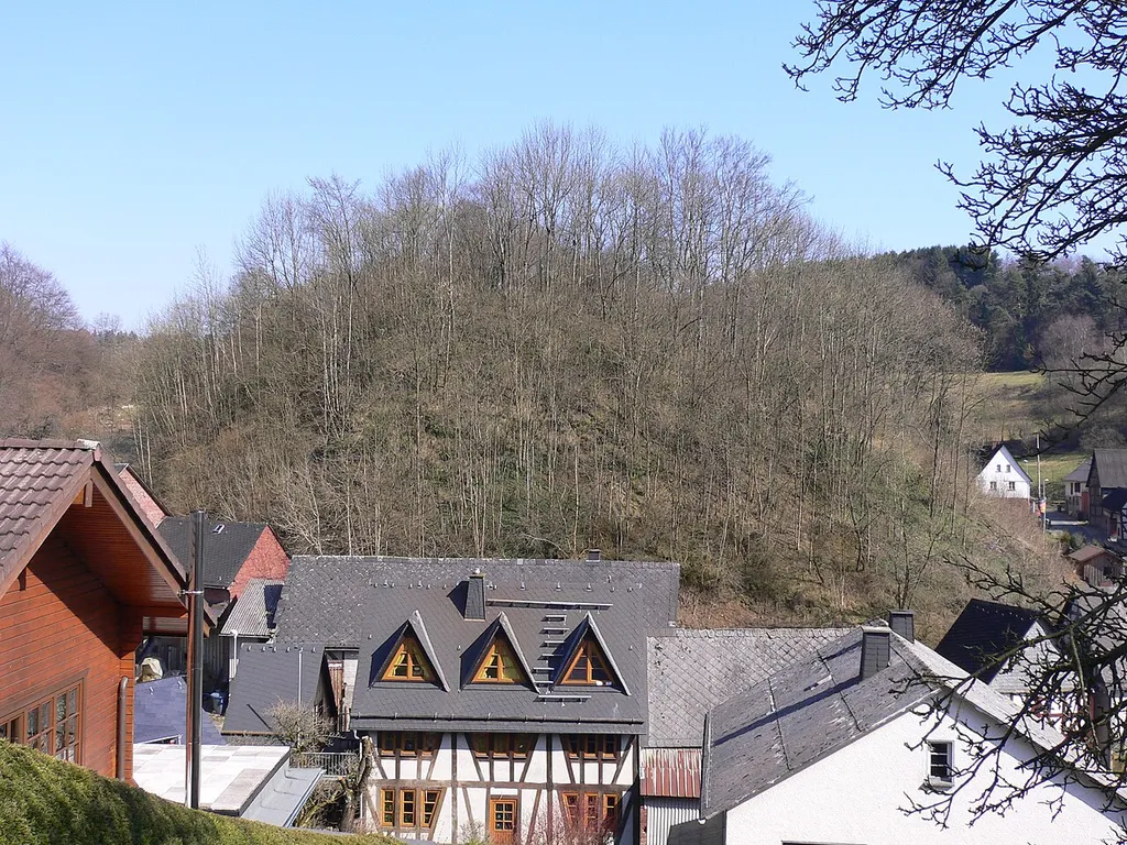 Burgberg der Ruine de:Burg Wallenfels