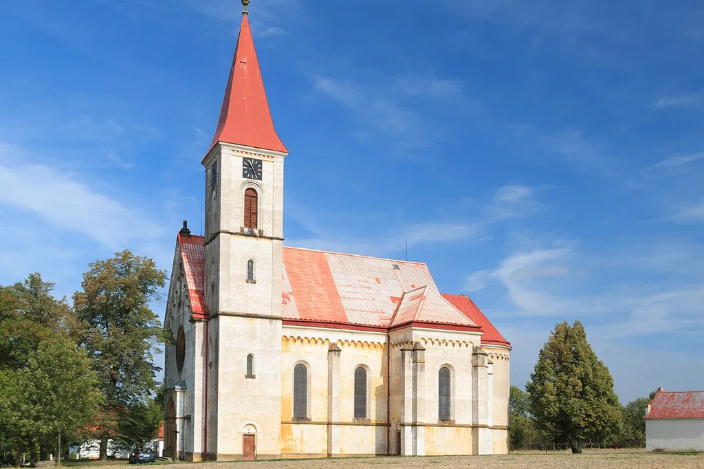 Church of the Assumption (Vrbice) .mw-parser-output .fmbox{clear:both;margin:0.2em 0;width:100%;border:1px solid #a2a9b1;background-color:var(--background-color-interactive-subtle,#f8f9fa);box-sizing:border-box;color:var(--color-base,#202122)}.mw-parser-output .fmbox-warning{border:1px solid #bb7070;background-color:#ffdbdb}.mw-parser-output .fmbox-editnotice{background-color:transparent}.mw-parser-output .fmbox .mbox-text{border:none;padding:0.25em 0.9em;width:100%}.mw-parser-output .fmbox .mbox-image{border:none;padding:2px 0 2px 0.9em;text-align:center}.mw-parser-output .fmbox .mbox-imageright{border:none;padding:2px 0.9em 2px 0;text-align:center}.mw-parser-output .fmbox .mbox-invalid-type{text-align:center}@media screen{html.skin-theme-clientpref-night .mw-parser-output .fmbox-warning{background-color:#300}}@media screen and (prefers-color-scheme:dark){html.skin-theme-clientpref-os .mw-parser-output .fmbox-warning{background-color:#300}}This file was created as a part of the photographic program of Wikimedia Czech Republic. Project: Foto českých obcí The program supports Wikimedia Commons photographers in the Czech Republic.