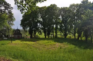Old wooden church in Bortnyky (destroyed)