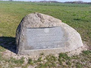 Memorial stone of the Avenue of Czechoslovak statehood