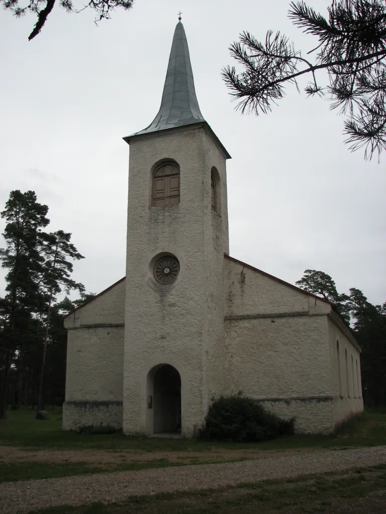 Emmaste Church, Emmaste, Hiiumaa, Estonia. Year 2008