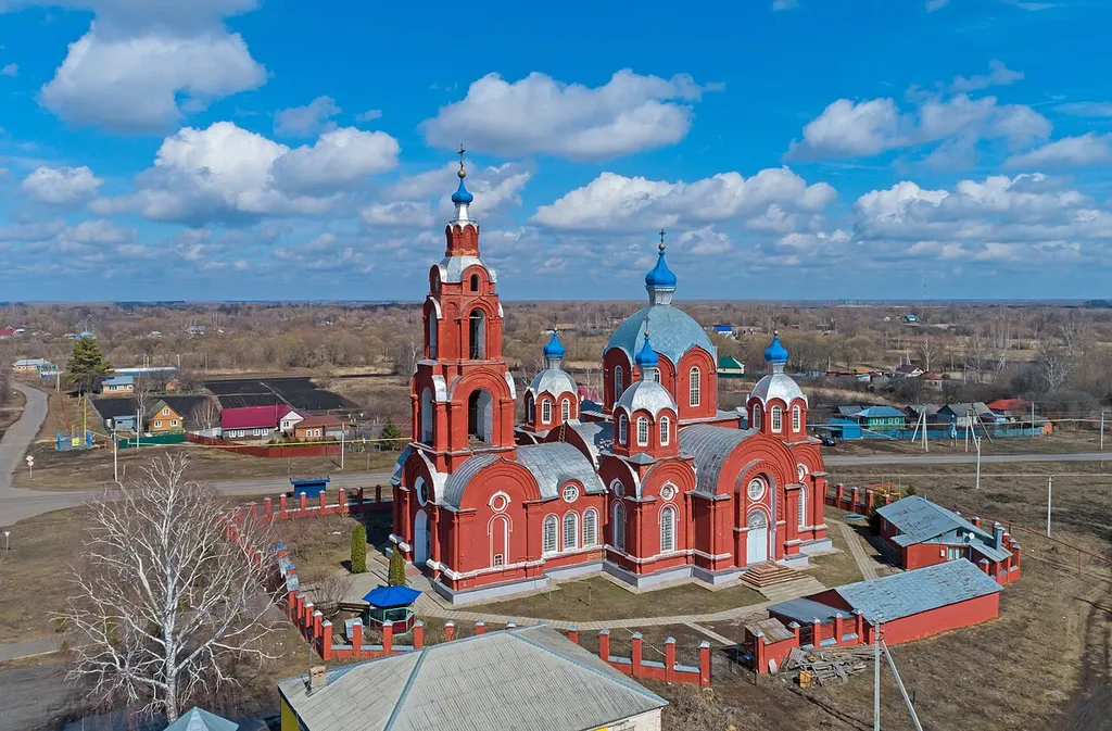 Church of Michael the Archangel, Staroseslavino, Tambov Oblast, Russia