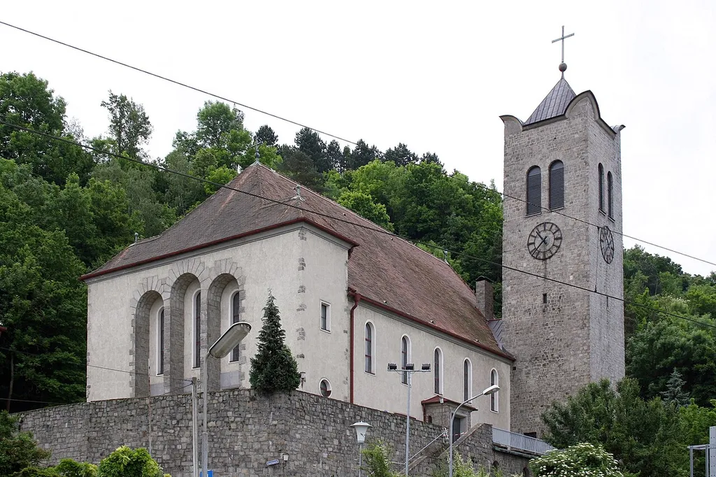 Die Pfarrkirche Greifenstein/Altenberg in der niederösterreichischen Marktgemeinde St. Andrä-Wördern