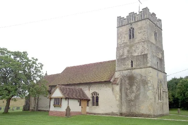 Church of St Mary in Offton, Suffolk, England. A Grade I listed medieval church.