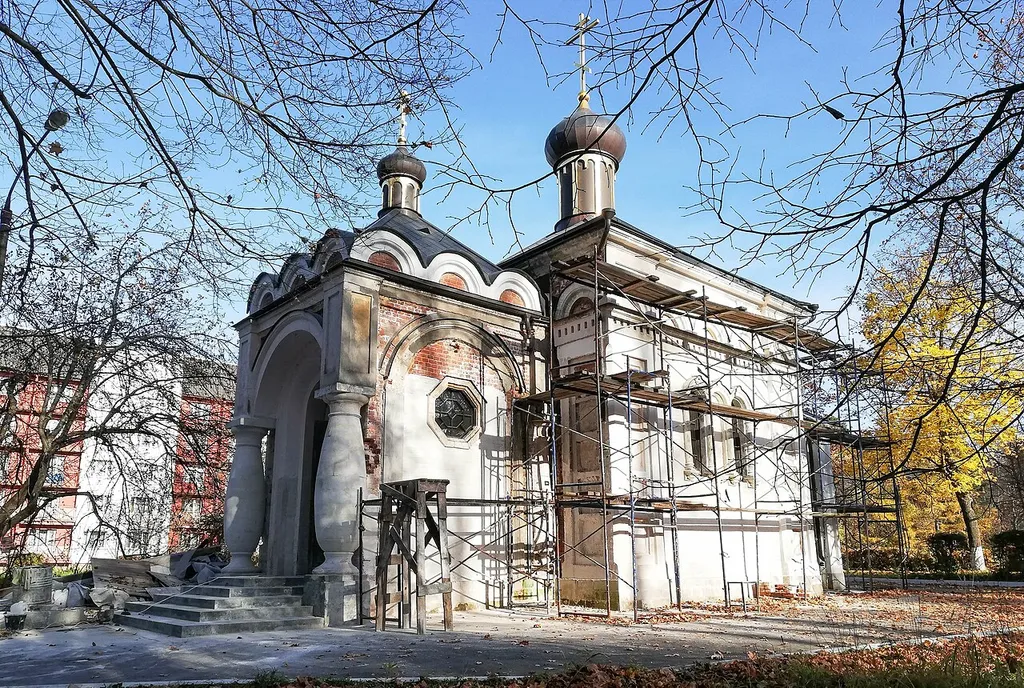 Vorobyevo estate in the village of Lesnye Polyany, Podolsky district, Moscow region.