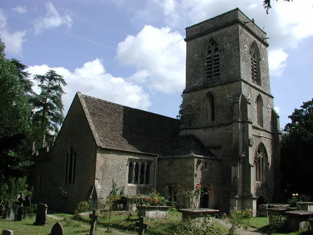 Church of St Peter, Langley Burrell near Chippenham, Wilts, UK.