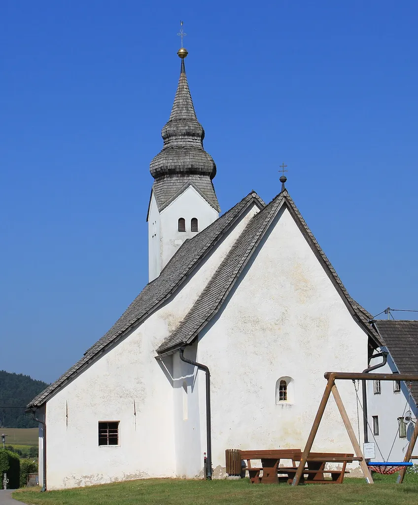 Church of in Sankt Martin am Wallersberg in the community of Ruden