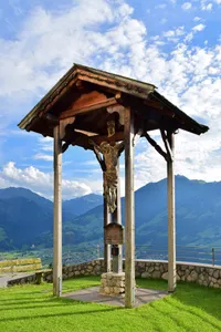 Crucifix next to the Pilgrimage Church of Purification of the Virgin Mary