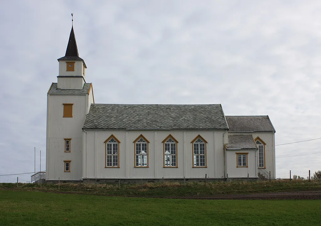 A church from 1889 in Tromsø kommune, Norway.