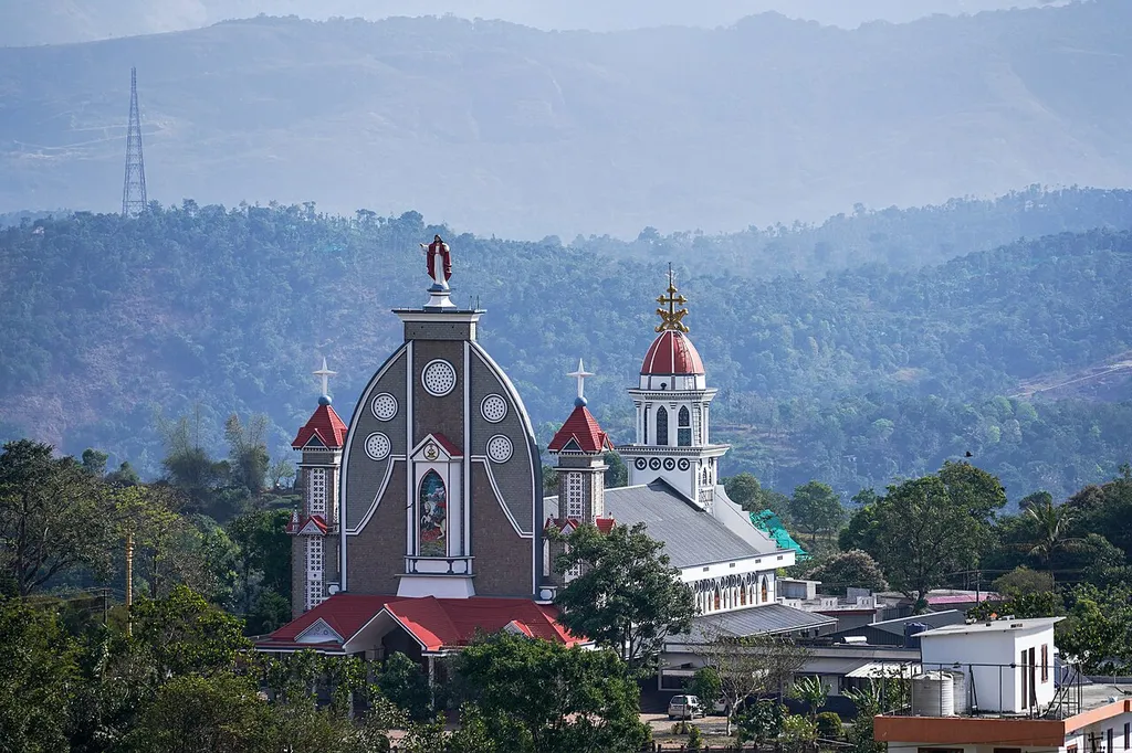 Calvary Mount Church, Narakakanam, Idukki Distt, Kerala, India