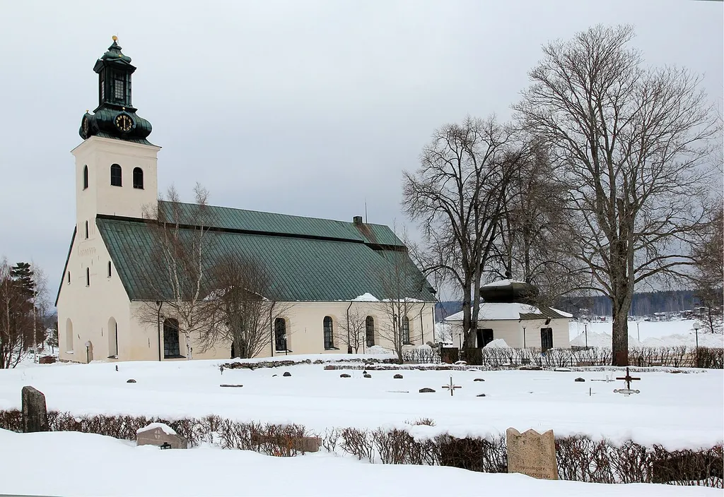 Söderbärke Church, main church of Söderbärke Parish, Smedjebacken Municipality, Sweden.