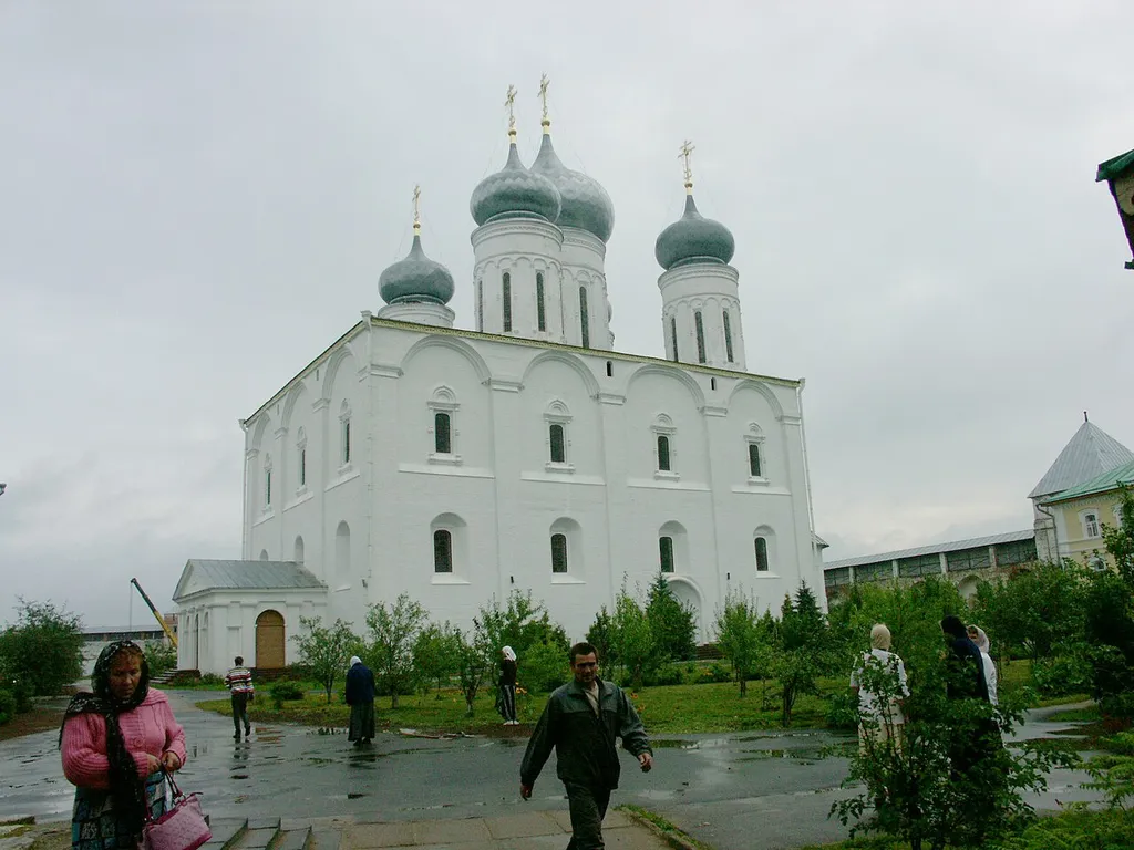 собор Троицкий с настенной живописью (Нижегородская область, Лысково, рп Макарьево)