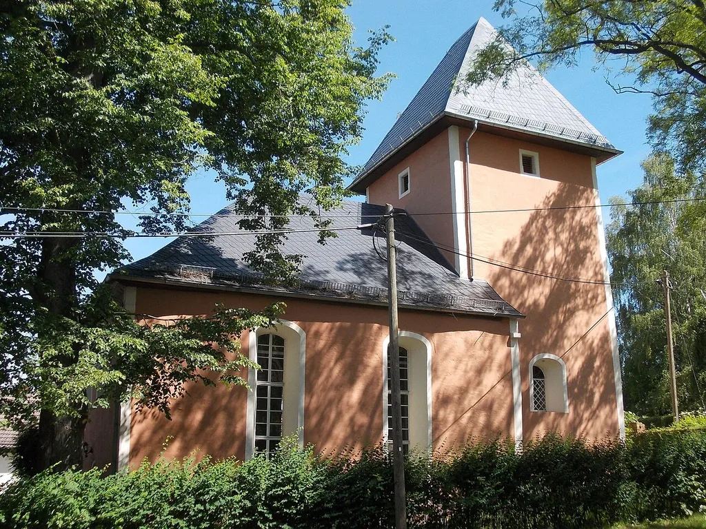 St. Nicholas' Church in Mosen (Wünschendorf, Greiz district, Thuringia)