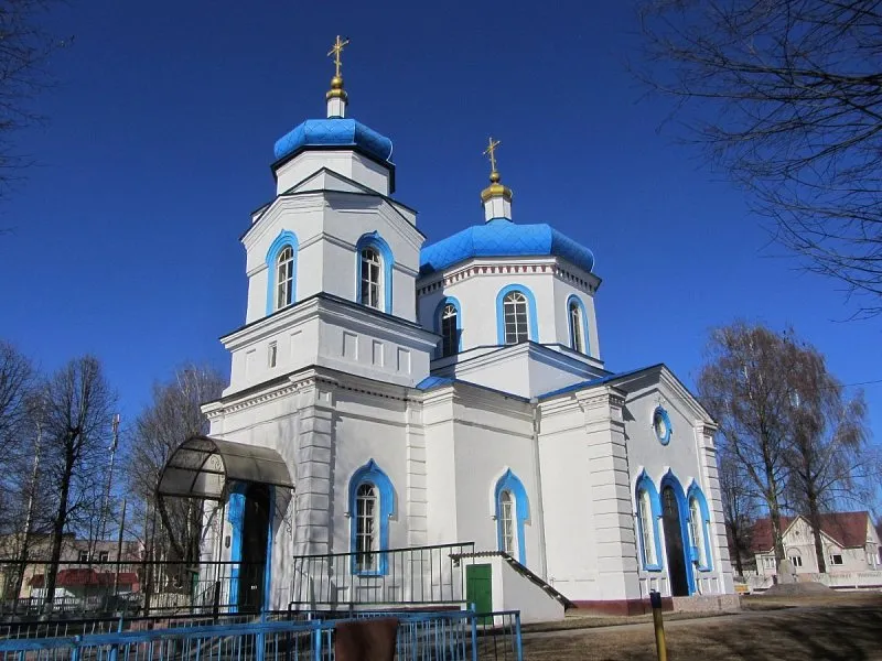 Свята-Міхайлаўская царква ў Клімавічах Магілёўскай вобласці