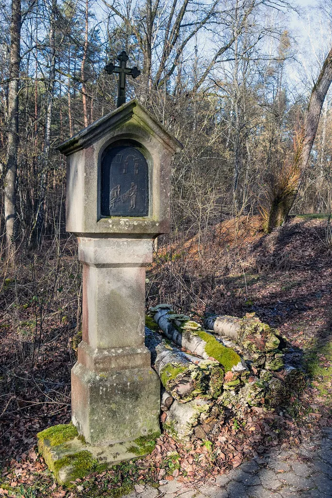 Allersberg, St. Wolfgang, Kreuzweg, Station 14, Baudenkmal, D-5-76-113-67
