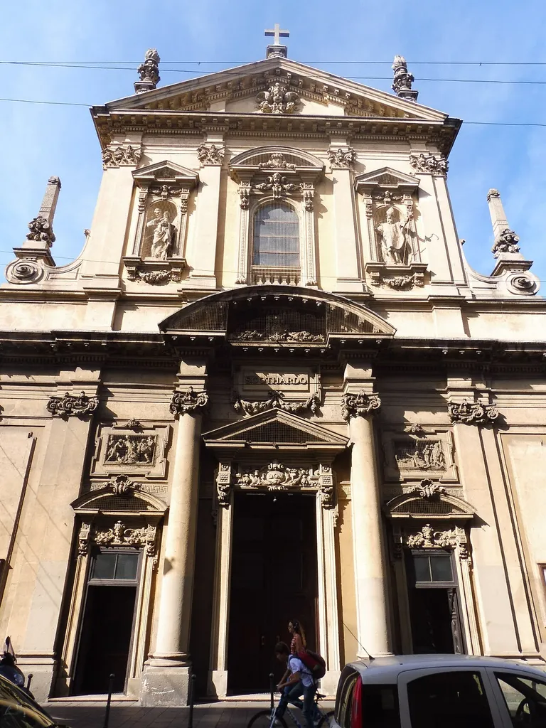 Milano, San Gottardo al Corso, facciata