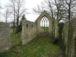 Remains of Church of St Mary, Tivetshall St Mary