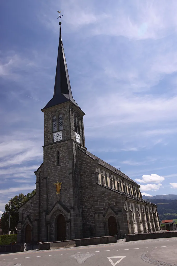 Church Saint-Loup, Rue de l’Église 36, Le Crêt (La Verrerie)