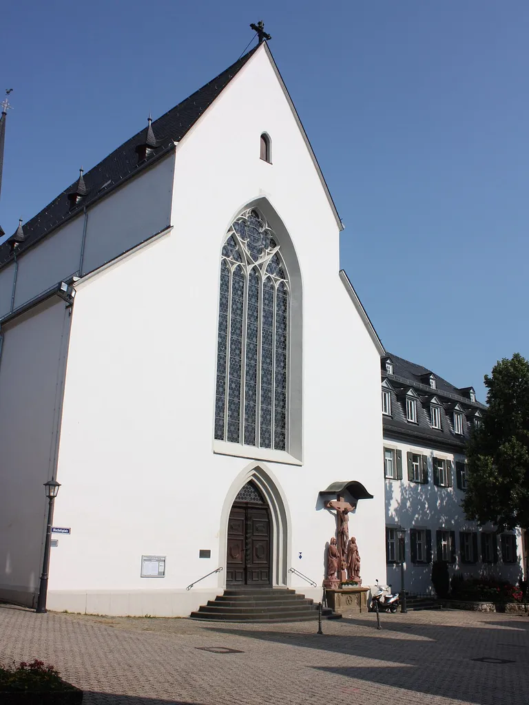Limburg (Altstadt), Hessen: Ehemaliges Fransikanerkloster "St. Sebastian", heute Bischöfliches Ordinariat und Stadtkirche