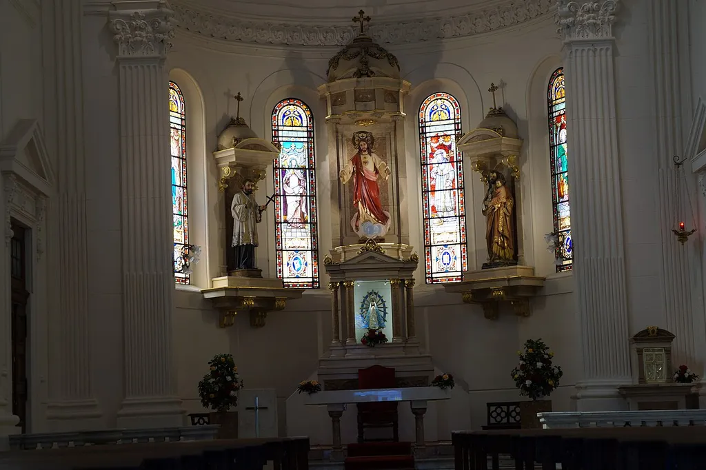 Vista de la Parroquia San Francisco Javier, Buenos Aires, Argentina