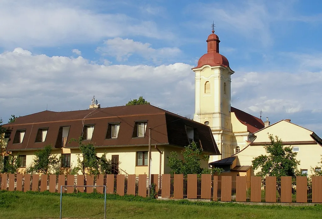 Kostol a fara na Solivare. Mesto Prešov.