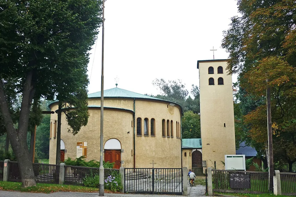 Roman Catholic Holy Trinity church in Jedlina-Zdrój, Poland