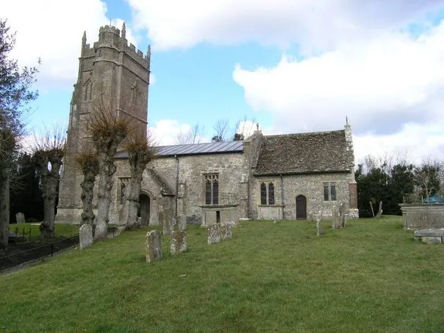 Marden, Wilts, All Saints Church. A complete view of the church
