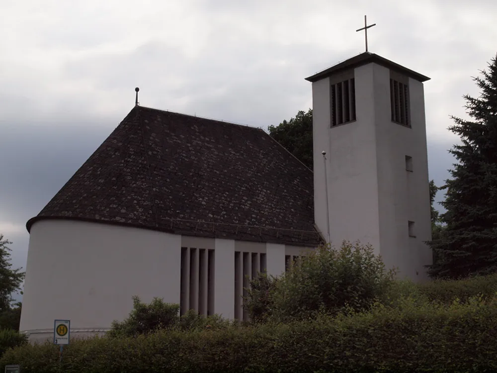 Protestant church “St. Johannes” (John) in Passau-Grubweg, Germany