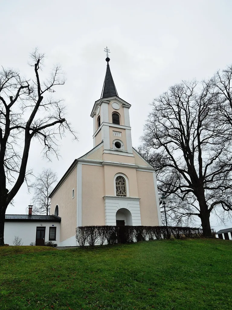 Church in Dt. Gerisdorf, municipality Pilgersdorf, Burgenland, Austria