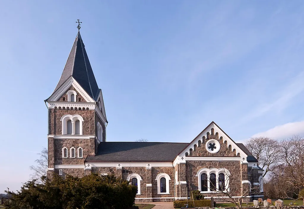 Södra Rörum Church, Hörby Parish, Diocese of Lund, Church of Sweden.