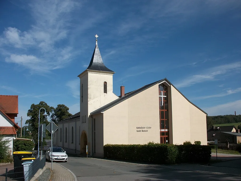 Katholische Kirche Sankt Barbara (Oelsnitz/Erzgeb.)
