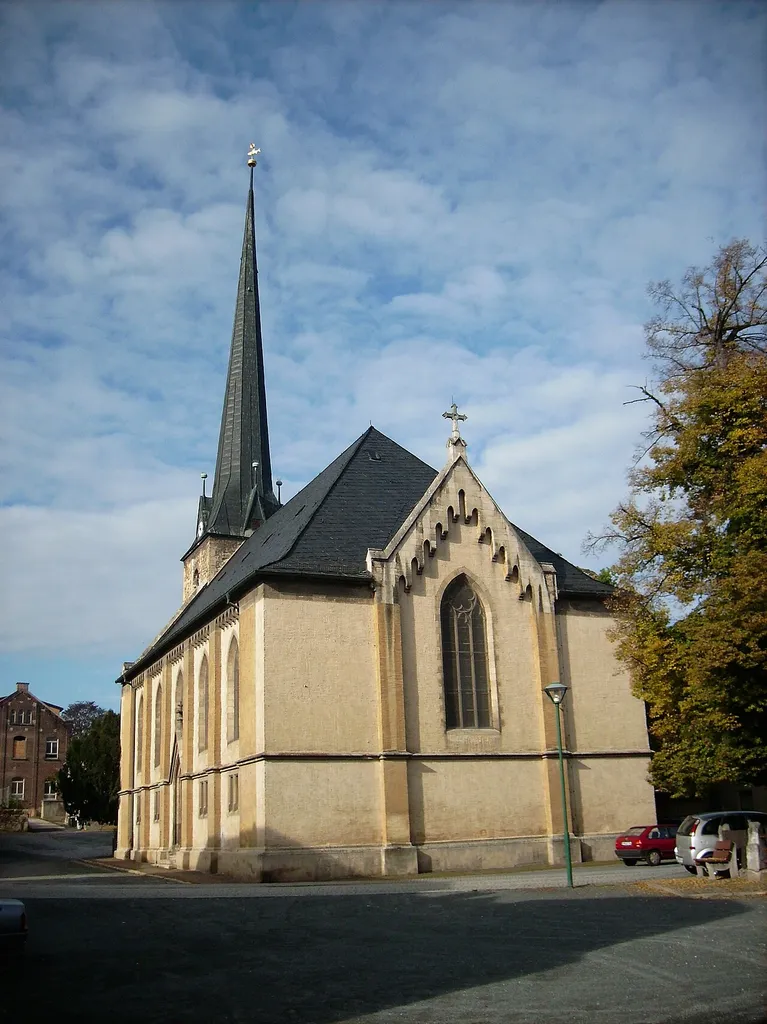 Trinity Church in Camburg (Dornburg-Camburg, district of Saale-Holzland-Kreis, Thuringia)
