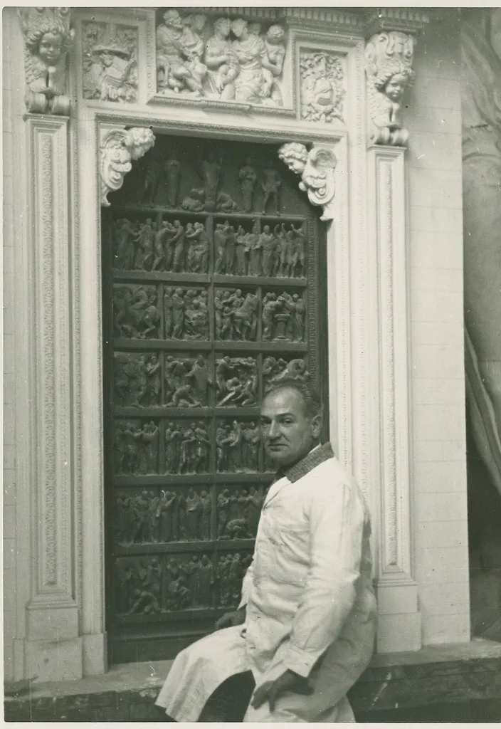 Door of the Duomo Cathedral by Castiglioni