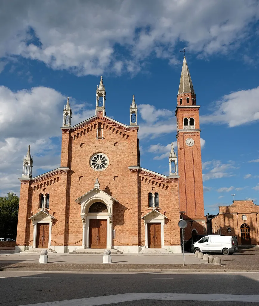 The Church of Saint Michael Archangel in Pescincanna (Fiume Veneto).