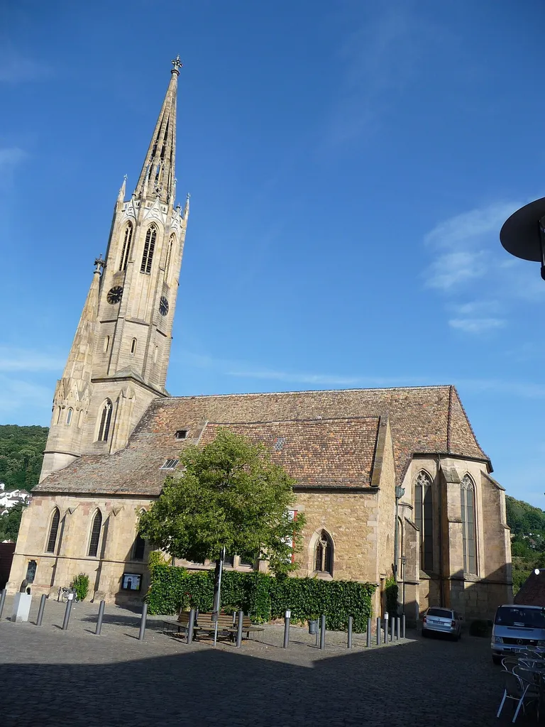 Die Schlosskirche in Bad Dürkheim ist die evangelische Hauptkirche der Stadt. Zugleich ist sie ein bedeutsames Bauwerk der Frühgotik in der Pfalz.