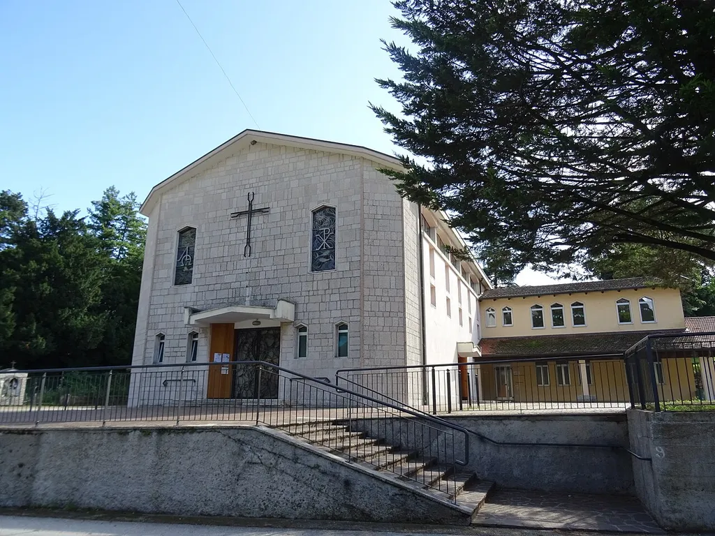 Seghe di Velo (Velo d'Astico, Veneto, Italy), new Saint Anthony of Padua church This picture was uploaded via web-app "Wiki Loves Monuments Italia".