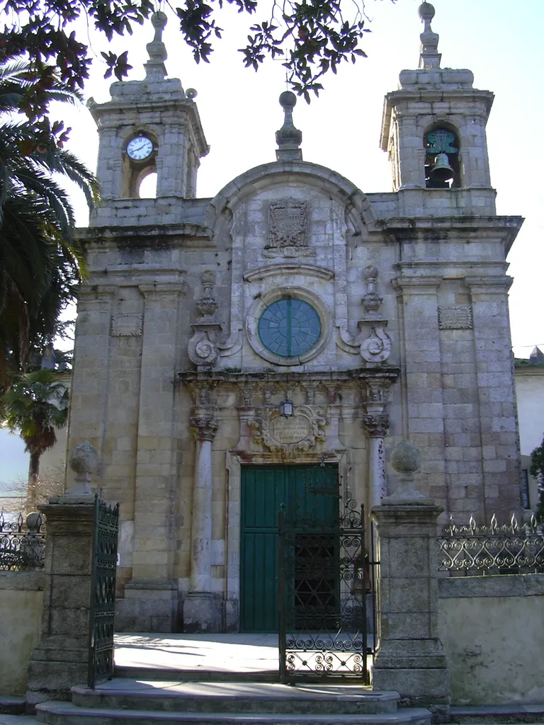 The "Santuario dos Remedios" in Mondoñedo