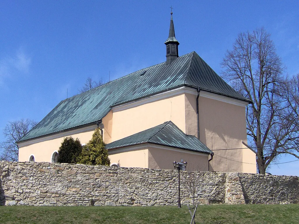 Saint James church, Osová Bítýška village, Žďár nad Sázavou District, Czech Republic