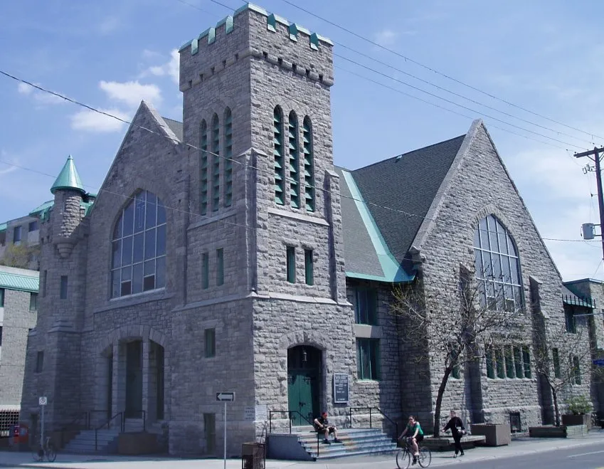 McLeod-Stewarton United church in Downtown Ottawa on Bank St.