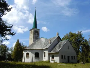 Allaži Lutheran church in Stīveri