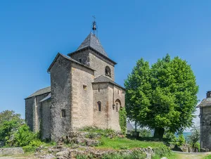 Saint John the Baptist Church in La Roque-Valzergues