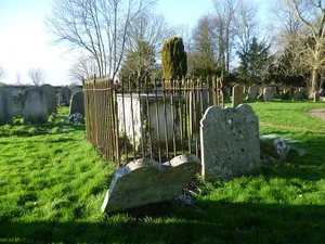 Monument To Lock Family In Churchyard Of Parish Church Of Saint Peter And Saint Paul
